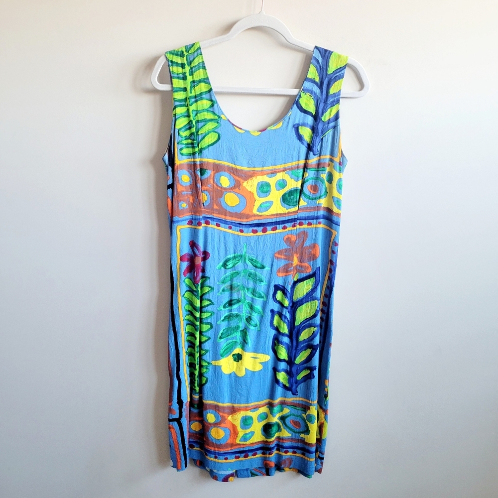 Jams World Vintage‎ Colorful Sleeveless Dress